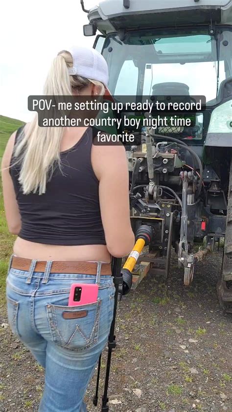 farmgirllacy naked|FREAKY FARMGIRL FUCKS TRACTOR JOYSTICK